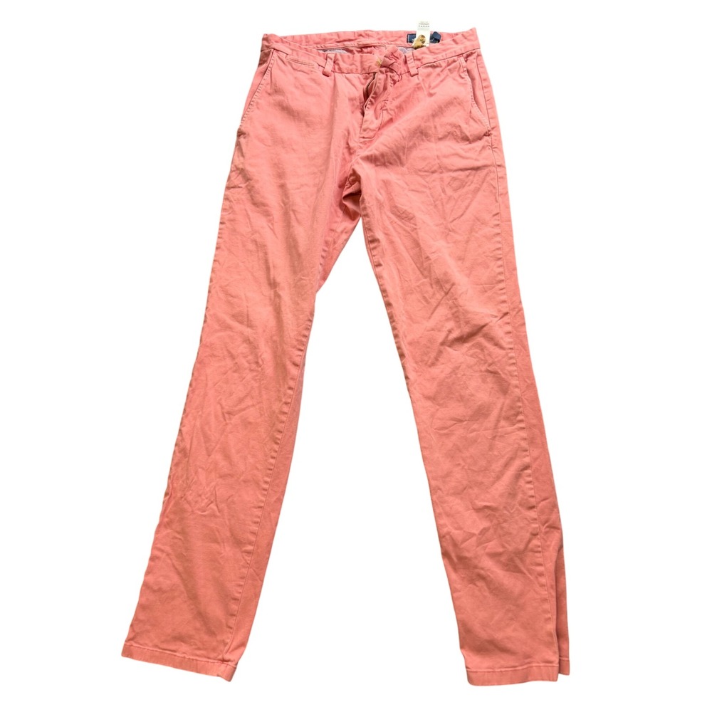Vineyard Vines Chino Pants Mens 33x34 Nantucket Red